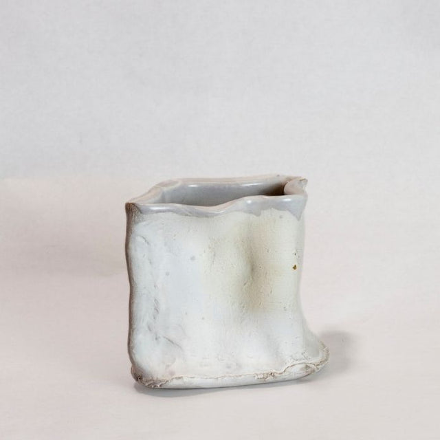 White ceramic vase