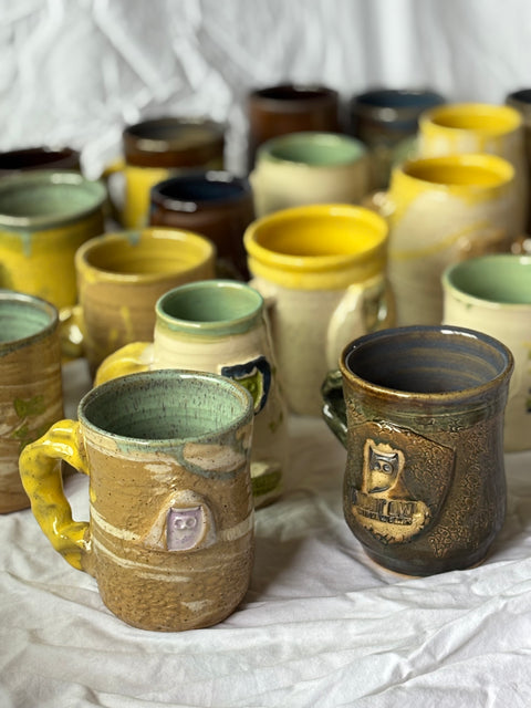 Night Owl Grouping of Mugs 