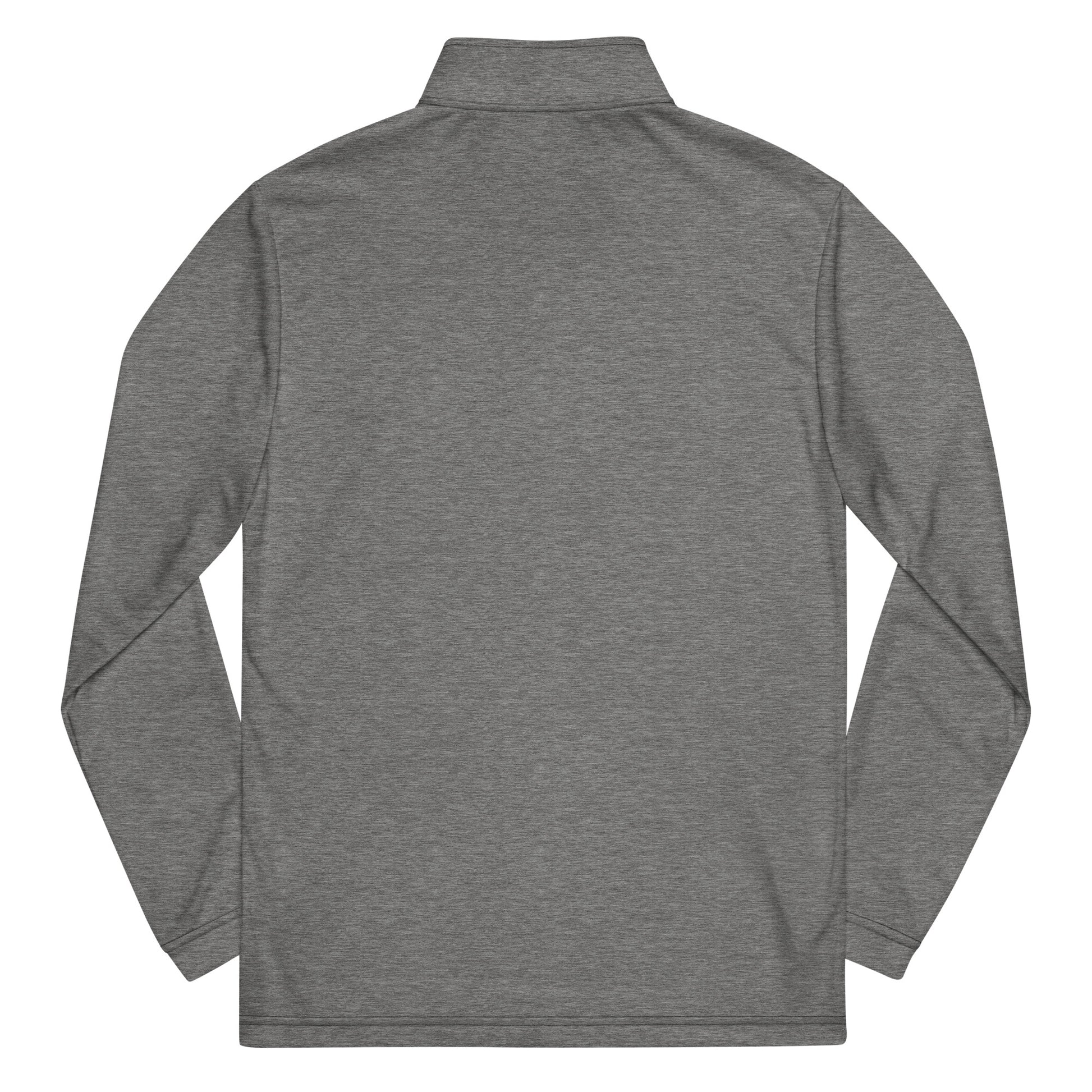White adidas zip pullover 